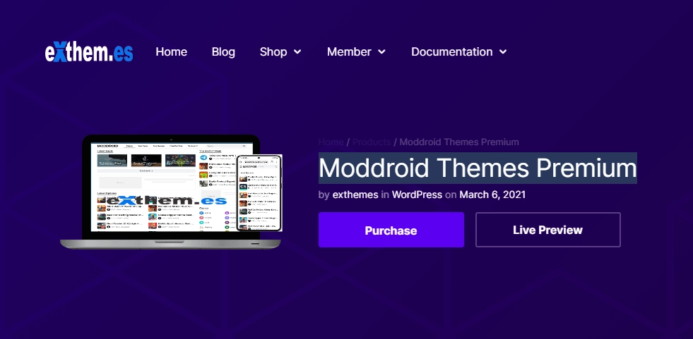 Tema Premium Moddroid 4 Moddroid Theme